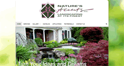 Desktop Screenshot of natures-accents.com